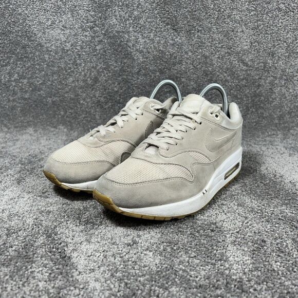 Nike Air Max 1 319986-036 Women’s Size 8 Desert Sand Gray Athletic Running Shoes - Picture 5 of 12